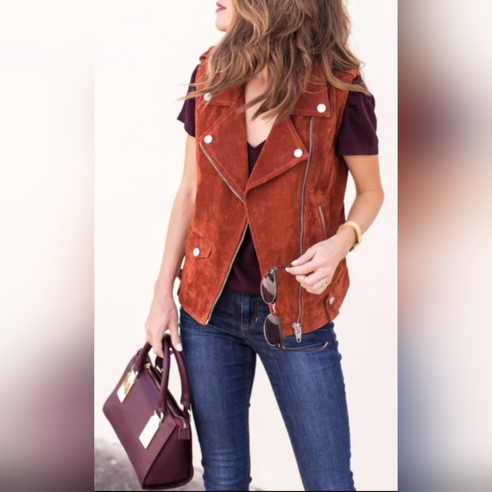 Giorgia Milani 100%Genuine Pebbled Leather Elegant Burgundy Mini Handbag 9"×7"×4 - Picture 5 of 16